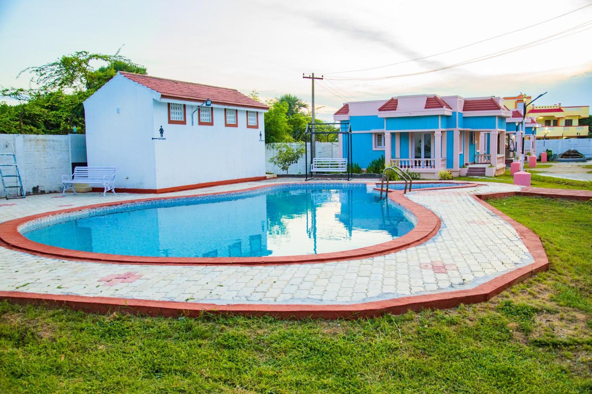 Mamalla Kudil Resort Mahabalipuram Exteriör bild