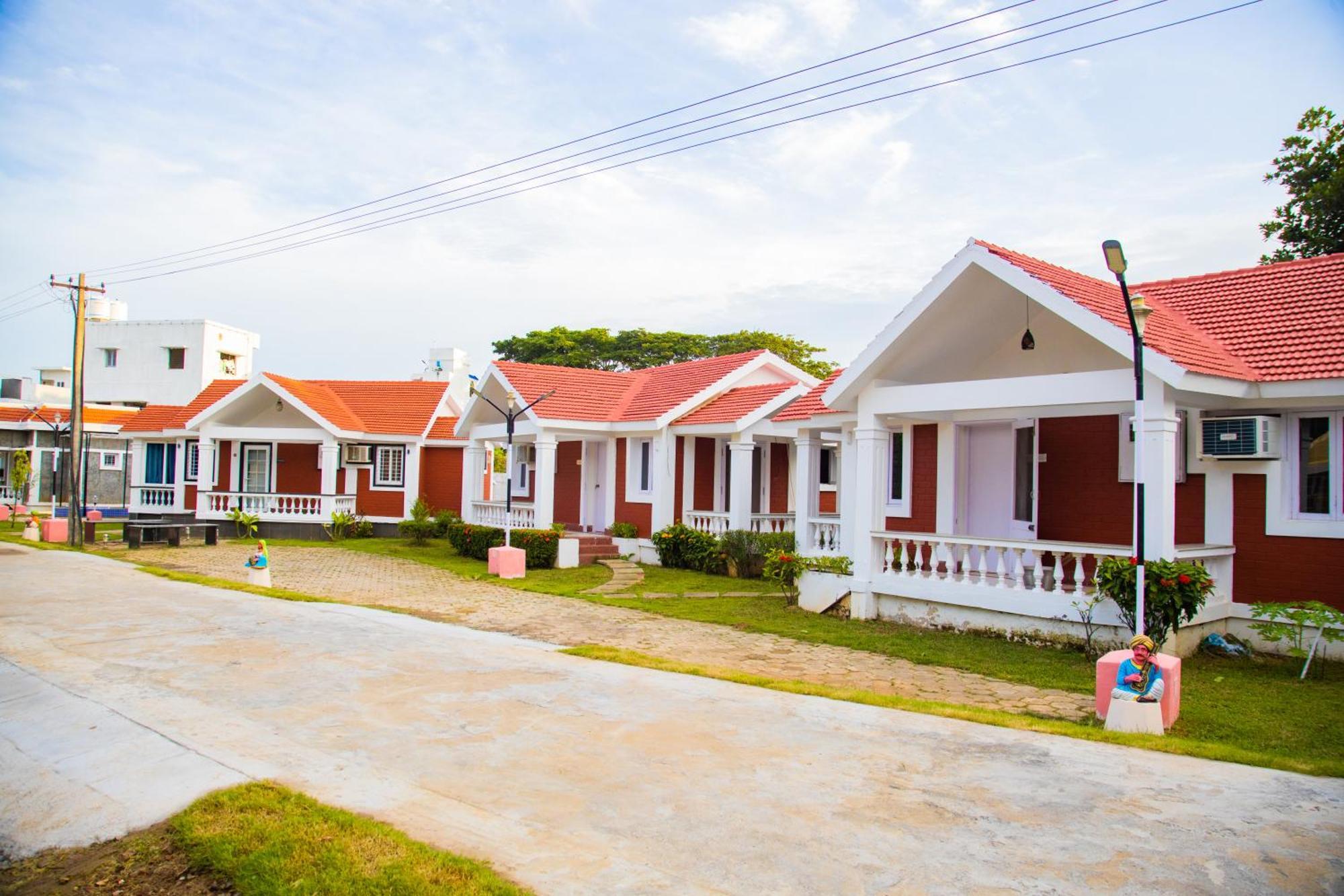 Mamalla Kudil Resort Mahabalipuram Exteriör bild